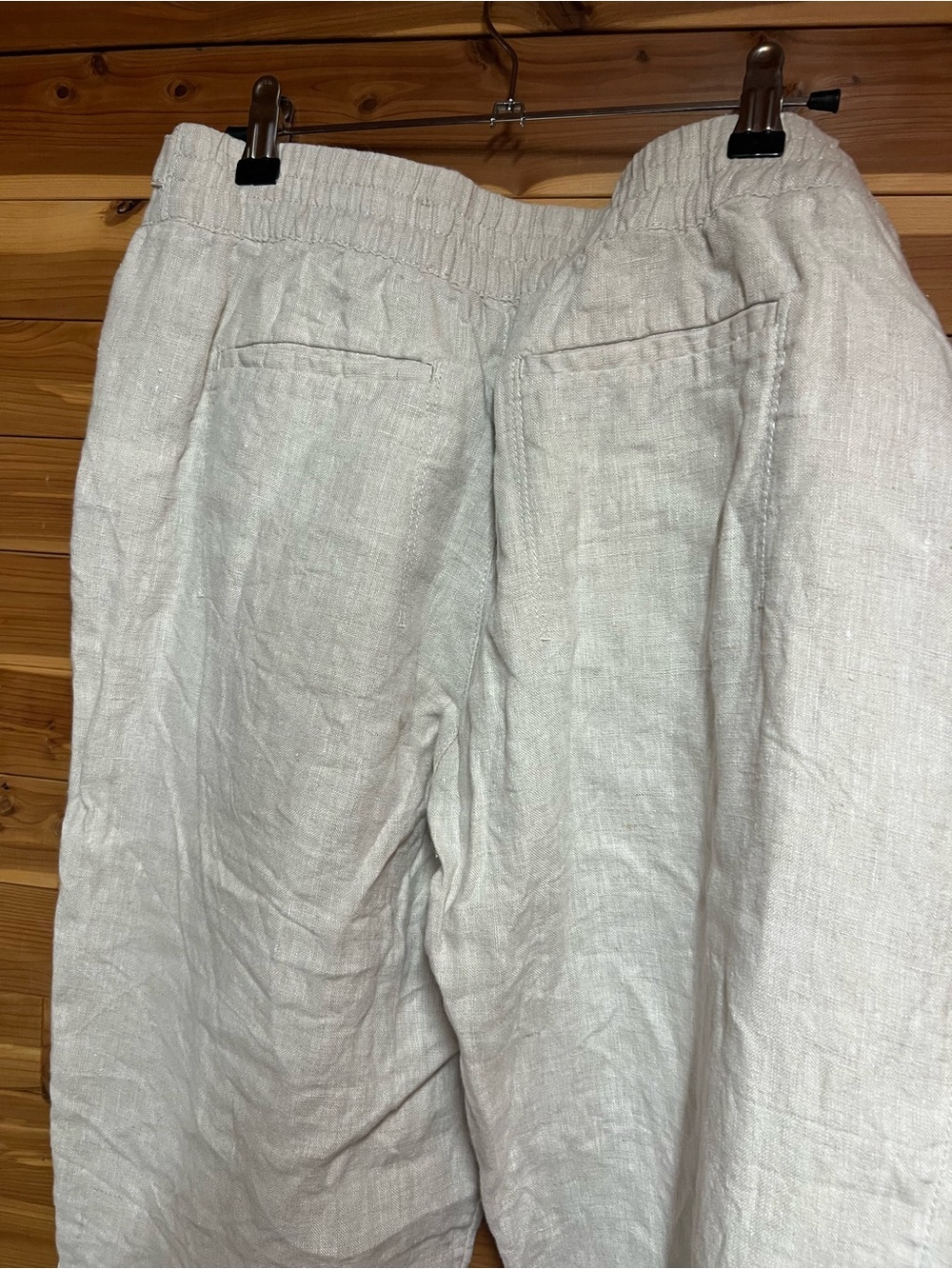 Athleta Light Beige Half-Zip Jacket - Picture 3 of 4